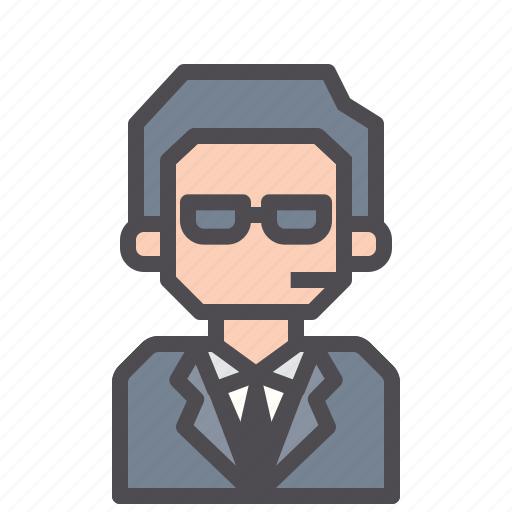Agents, bodyguard, security, spy icon - Download on Iconfinder