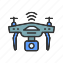 drone, camera, recording, footage, video, live, stream, news