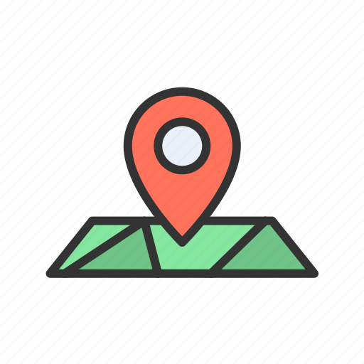 Location, locator, pointer, navigator, direction, gps, map icon - Download on Iconfinder