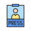 press pass, news, newspaper, newsfeed, identity card, articles, blog, journalism 