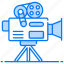 film recorder, polaroid, video camera, video production, videography 