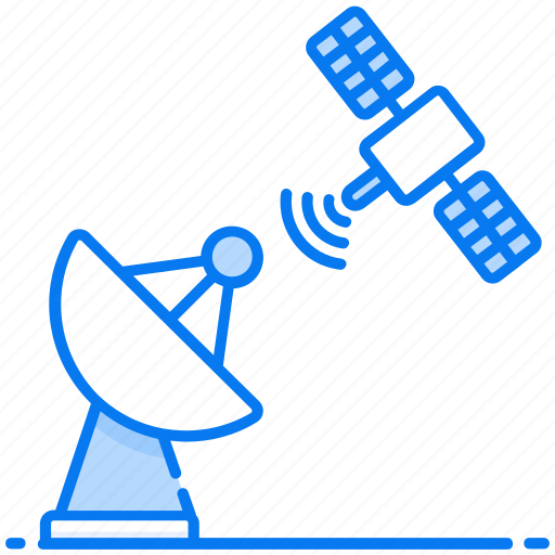 Communication technology, parabolic dish, radio telescope, satellite, satellite antenna, satellite dish icon - Download on Iconfinder