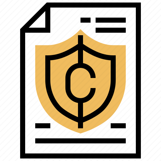 Authorization, copyright, property, protection, terms icon - Download on Iconfinder