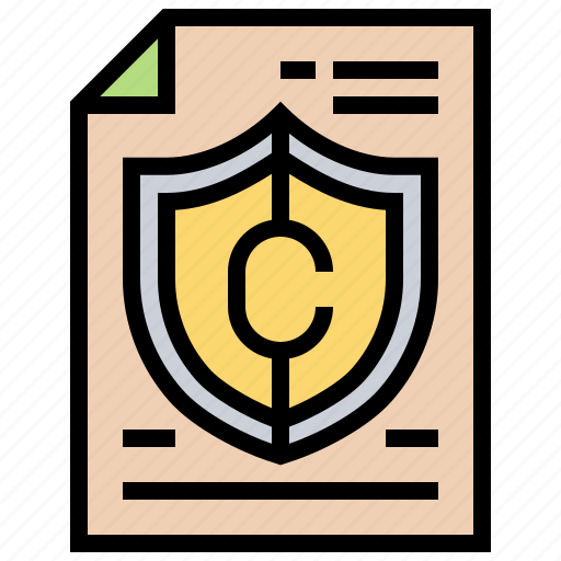 Authorization, copyright, property, protection, terms icon - Download on Iconfinder