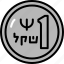 shekel, currency, money 