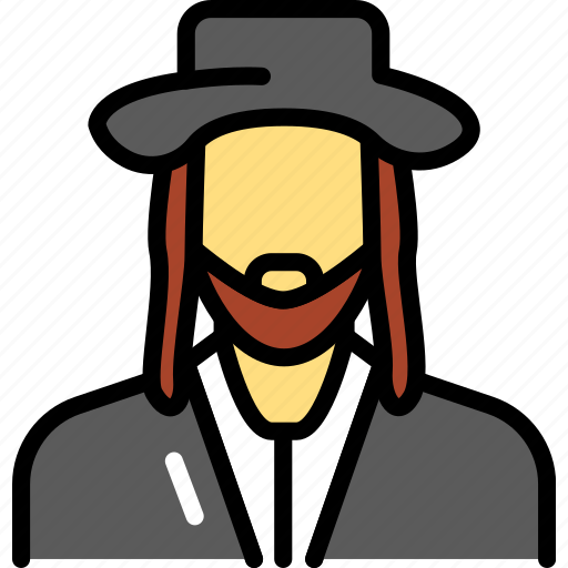 Jew, man, haredi icon - Download on Iconfinder on Iconfinder