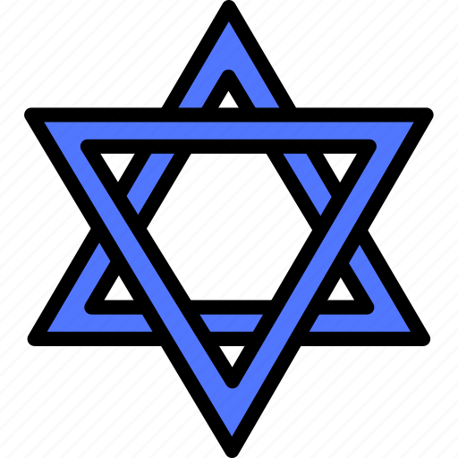 Jewish, star icon - Download on Iconfinder on Iconfinder