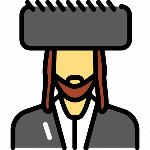 Jew, man, hat icon - Download on Iconfinder on Iconfinder