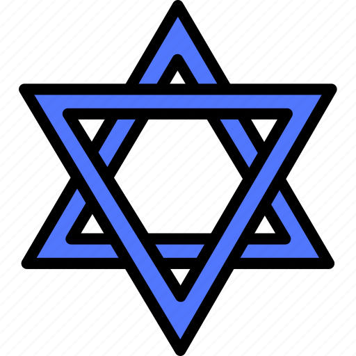 Jewish, star, symbol icon - Download on Iconfinder