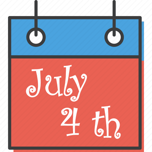 America, american, calendar, date, independence, july 4th, united states icon - Download on Iconfinder