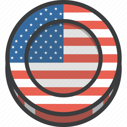 America, american, coin, flag, independence day, july 4th, united states icon - Download on Iconfinder