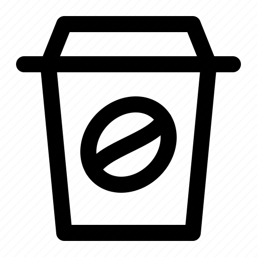 Coffee, cup, drink, paper, shop, takeaway icon - Download on Iconfinder