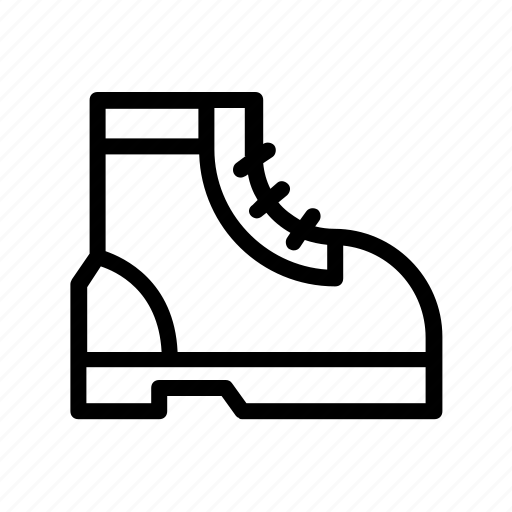 Boots, footwear, hiking, fashion, protection icon - Download on Iconfinder