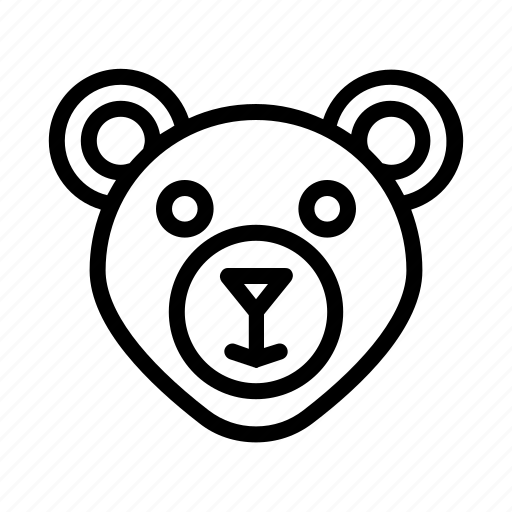 Bear, animal, teddy, nature, mammal icon - Download on Iconfinder