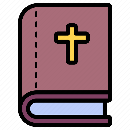 Bible, religion, christian, cross, book icon - Download on Iconfinder