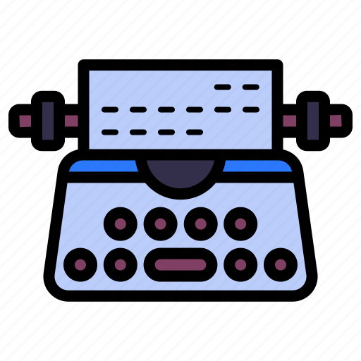 Typewriter, author, write, journalist, paper icon - Download on Iconfinder