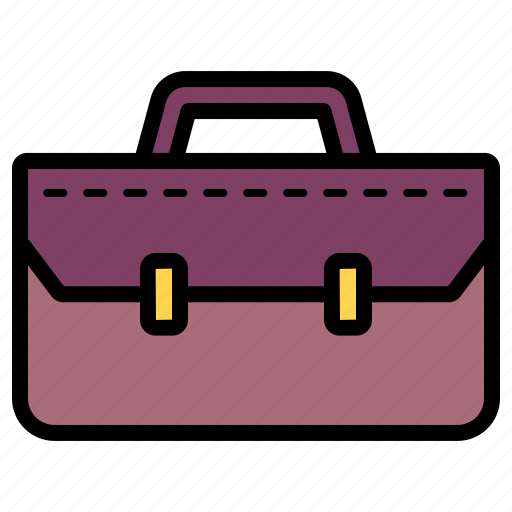 Briefcase, office, bag, document, law icon - Download on Iconfinder