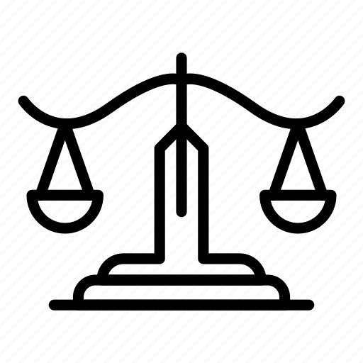 Attorney, balance, justice, law, legal, protection, silhouette icon - Download on Iconfinder