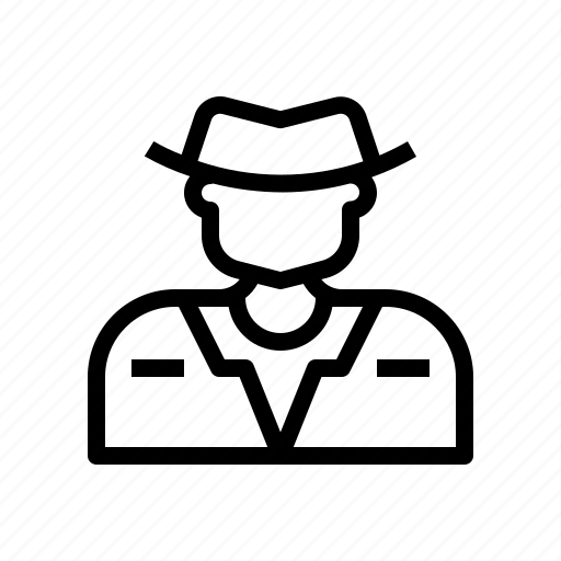 Detective, law, justice, authority, litigation, punishment, barrister icon - Download on Iconfinder