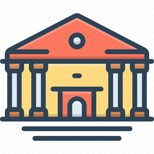 Court, building, government, courthouse, architecture, judicial, judicature icon - Download on Iconfinder