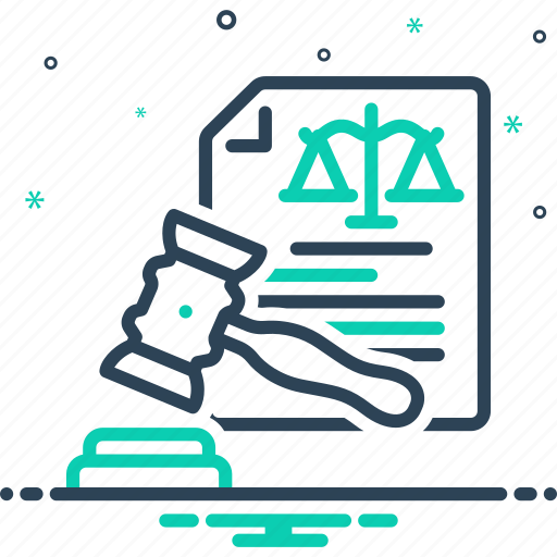 Verdict, decision, judgment, hammer, gavel, auction, authority icon - Download on Iconfinder