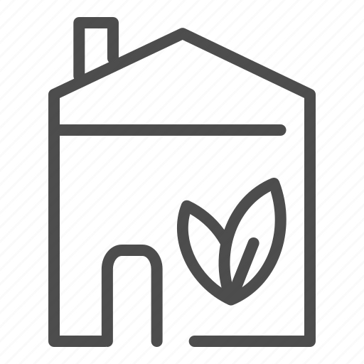 Home, eco, estate, house, leaf icon - Download on Iconfinder