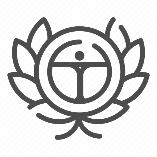 Laurel, wreath, leaf, emblem, human icon - Download on Iconfinder