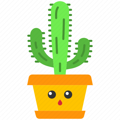 Elephant, cactus icon, cactus, cute, kawaii icon - Download on Iconfinder
