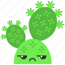 cactus, cactus icon, kawaii, prickly pear