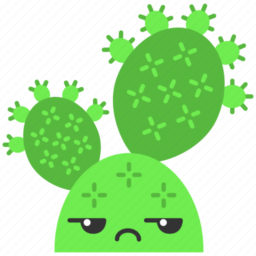 Cactus, cactus icon, kawaii, prickly pear icon - Download on Iconfinder