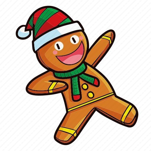 Christmas, kawaii, cookie, decoration, santa, celebration, xmas icon - Download on Iconfinder