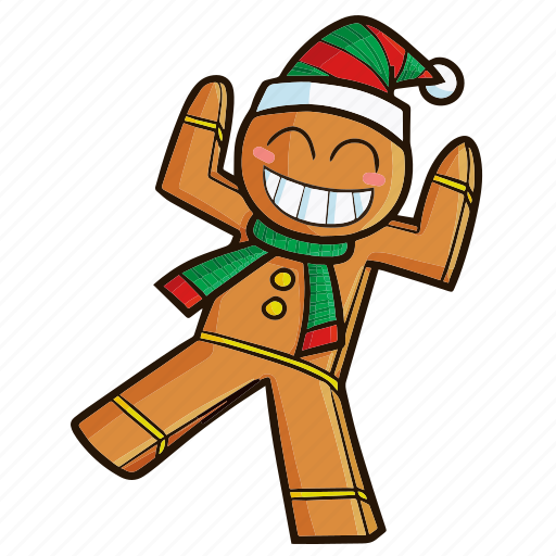 Cookie, kawaii, christmas, food, xmas, decoration, eat icon - Download on Iconfinder