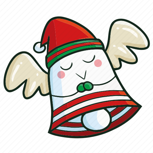 Bell, kawaii, christmas, decoration, xmas, santa, celebration icon - Download on Iconfinder