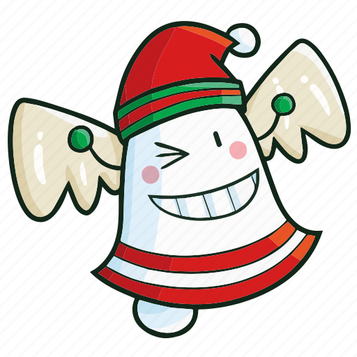 Christmas, bell, kawaii, xmas, decoration, santa, celebration icon - Download on Iconfinder