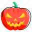 scary pumpkin, halloween pumpkin, spooky pumpkin, vegetable, halloween food 