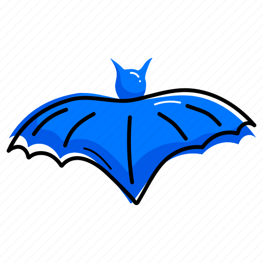 Chiroptera, bat, animal, creature, mammal sticker - Download on Iconfinder