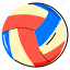 beach ball, volleyball, plaything, game accessory, parachute ball 