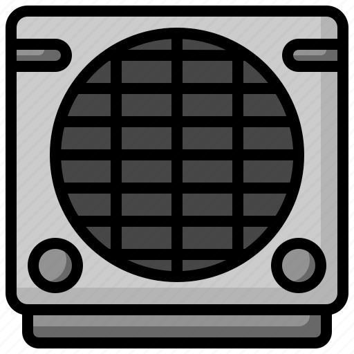 Heater, radiator, electronics, warm, heating icon - Download on Iconfinder