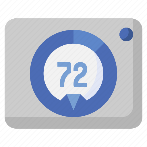 Thermostat, measurement, electronics, dial, gauge icon - Download on Iconfinder
