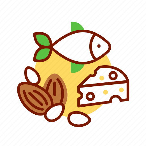 Diet, fish, food, high-fat, keto, ketogenic, low-carb icon - Download on Iconfinder