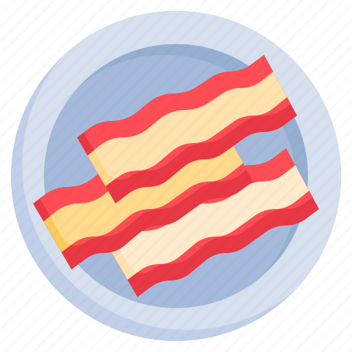 Bacon, strips, food, restaurant icon - Download on Iconfinder
