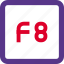 f8, function, key, keyboard 
