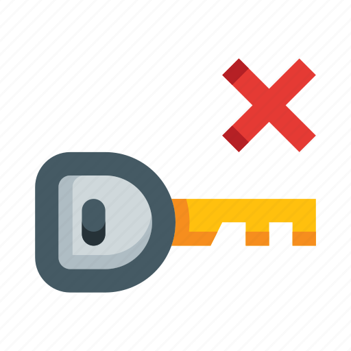 Key, access, password, private, remove, delete icon - Download on Iconfinder