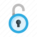 lock, access, password, private, padlock, unlocked