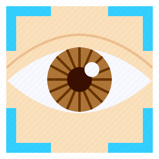 Eye, scanner, detection, key, protection, safety icon - Download on Iconfinder