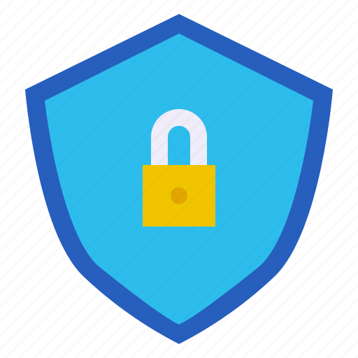 Shield, lock, security, key, padlock icon - Download on Iconfinder