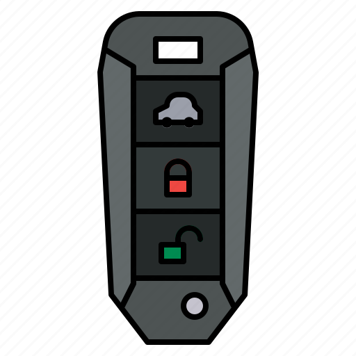 Car, key, vehicle, car remote, remote, lock icon - Download on Iconfinder