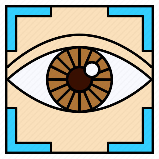 Eye, scanner, view, scan, detection, security icon - Download on Iconfinder