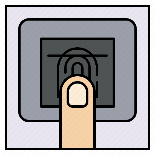 Fingerprint, scanner, finger, scan, lock icon - Download on Iconfinder