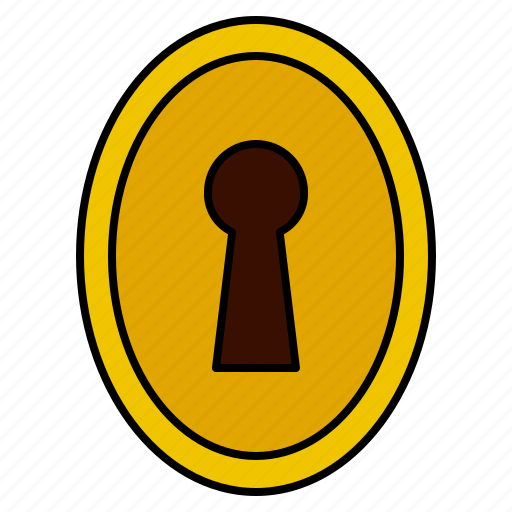 Keyhole, key, lock, secure icon - Download on Iconfinder